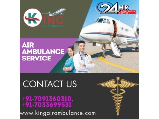 Hire Air Ambulance in Bagdogra by King at a Low Cost