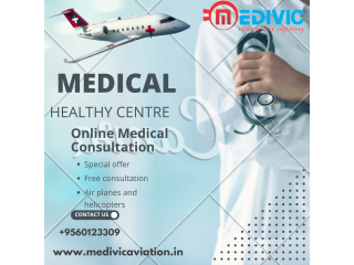 Air Ambulance Service in Indore, Madhya Pradesh by Medivic Aviation| Advance and latest Equipments