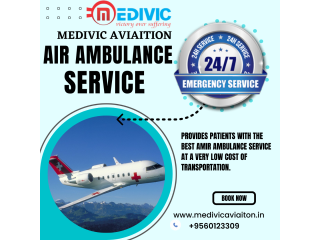 Most Efficient and Risk-Free Air Ambulance Service in Dibrugarh by Medivic Aviation