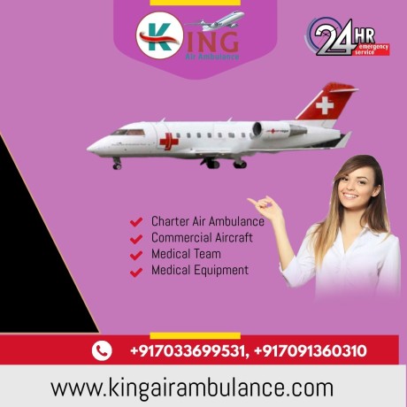 avail-air-ambulance-in-raipur-by-king-with-comfortable-transport-big-0