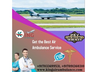 Hire Air Ambulance in Dimapur by King with Comfortable Shifting