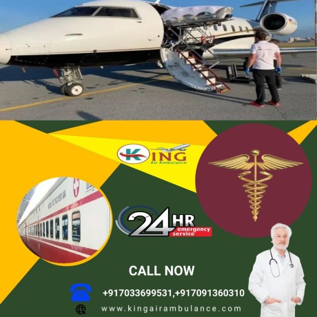 air-ambulance-in-siliguri-by-king-with-top-medical-equipment-big-0