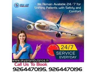 Sky Air Ambulance Service in Raipur | Online Booking Process