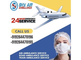 Sky Air Ambulance Service in Bhopal | Reliable Medical Teams