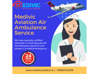 Air Ambulance Service in Ahmedabad, Gujarat by Medivic Aviation| Best Medical Staffs