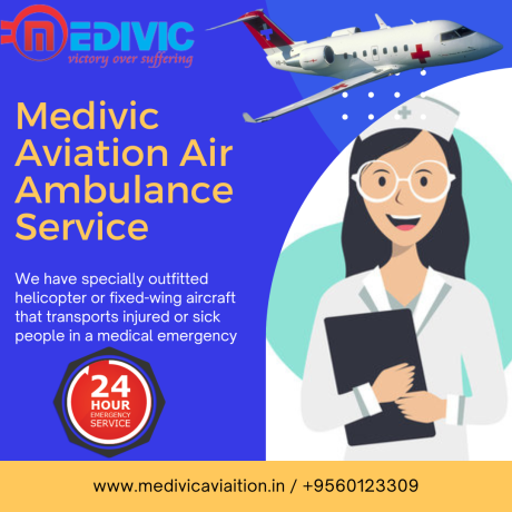 air-ambulance-service-in-ahmedabad-gujarat-by-medivic-aviation-best-medical-staffs-big-0