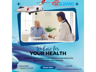 Occasion Air Ambulance Service in Chandigarh, Punjab by Medivic Aviation| Affordable and Quick Response