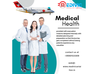 Medivic Aviation Ambulance Service in Bhubaneswar |Fully Modified Intensive Care