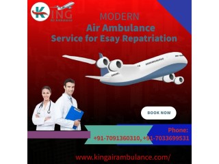 Get Without Inconvenience Air Ambulance Services in Lucknow by King