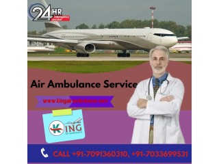 Book High-Class Air Ambulance Services in Pune by King