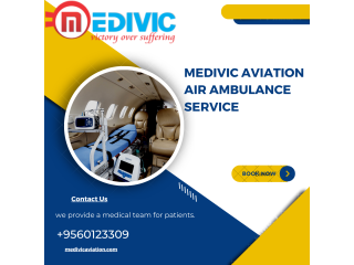 Quick Air Ambulance Service in Jamshedpur by Medivic Aviation