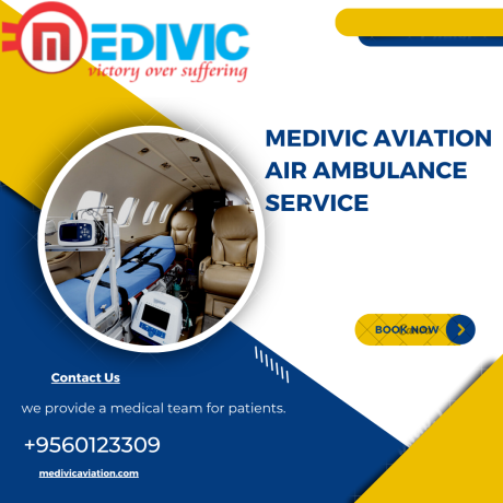 quick-air-ambulance-service-in-jamshedpur-by-medivic-aviation-big-0