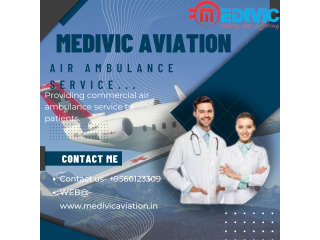 Air Ambulance Service in Ahmedabad, Gujarat by Medivic Aviation| Provide Bed-to-bed transportation of patients