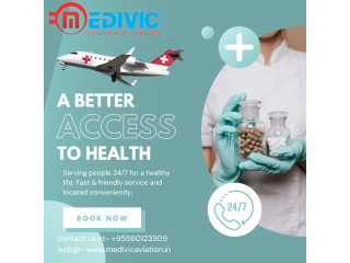 Air Ambulance Service in Gaya, Bihar by Medivic Aviation| Proper medical Facilities