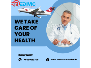 Air Ambulance Service in Bokaro, Jharkhand by Medivic Aviation| Largest Air Ambulance Service Provider