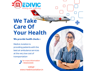 Air Ambulance Service in Aurangabad, Maharashtra by Medivic Aviation| Affordable and Quick Response