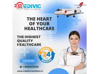 Air Ambulance Service in Coimbatore, Tamil Nadu by Medivic Aviation| Provides well-qualified air ambulances for patients