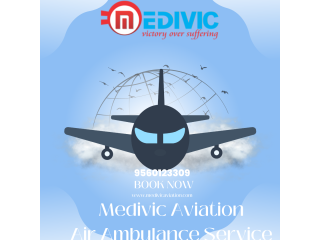 Emergency Air Ambulance Service in Bhopal by Medivic Aviation