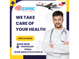 Air Ambulance Service in Gaya, Bihar by Medivic Aviation| Provides ALS and BLS Ambulances