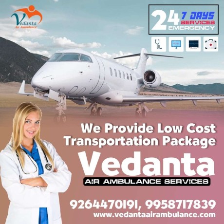 vedanta-air-ambulance-service-in-darbhanga-with-the-the-best-medical-care-team-big-0