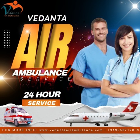 vedanta-air-ambulance-service-in-coimbatore-with-hi-tech-medical-equipment-big-0