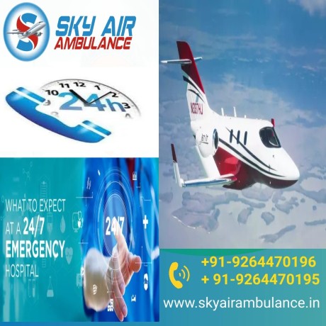 24-hour-medical-care-air-ambulance-service-in-agra-by-sky-air-big-0