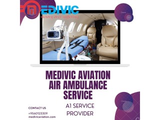 Very Helpful Air Ambulance Service in Bhubaneswar by Medivic Aviation