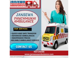 Jansewa Panchmukhi Ambulance in Patna with All Basic Medical Facilities