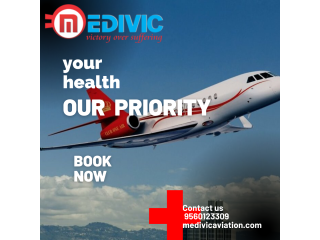 Medivic Aviation Air Ambulance Service in Siliguri | Shift Patients under Doctors Vision