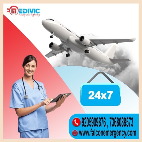 medivic-aviation-air-ambulance-service-in-varanasi-with-emergency-medical-transfer-facilities-big-0