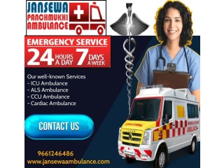 Janseva Panchmukhi Ambulance Service in Sri Krishna Puri with Emergency Medical Setup