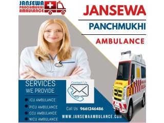 Hire Janseva Panchmukhi Ambulance Service in Gandhi Maidan at a Real Price