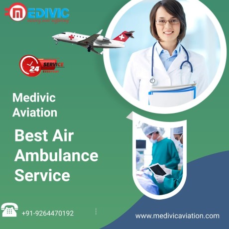 medivic-aviation-air-ambulance-service-in-ranchi-with-a-complete-and-reliable-healthcare-crew-big-0