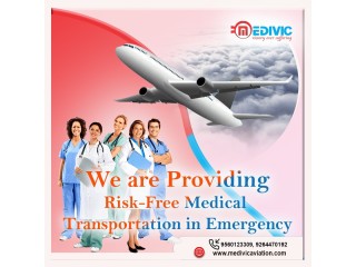 Medivic Aviation Air Ambulance Service in Delhi with Complete Medical Support