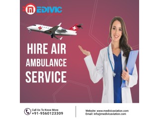 Medivic Aviation Air Ambulance from Guwahati to Mumbai with a Very Knowledgeable Medical Team