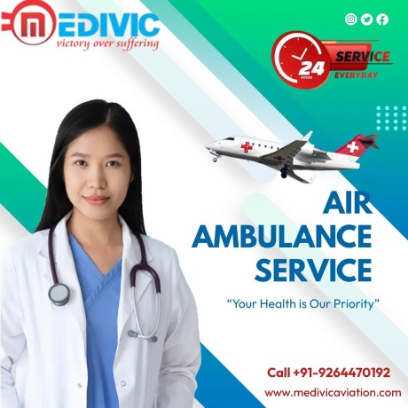 medivic-aviation-air-ambulance-from-raipur-to-bangalore-with-the-well-qualified-medical-team-big-0