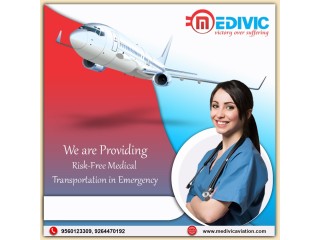 Medivic Aviation Air Ambulance in Bagdogra with Specialist MD Doctors