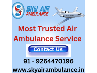 Sky Air Ambulance in Vellore - Fully Hi-tech Medical Setup