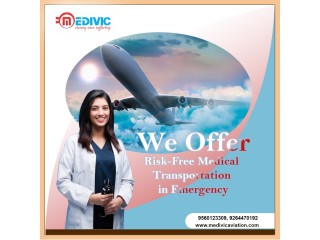 Medivic Aviation Air Ambulance Services in Delhi with Top-Class Medical Facilities
