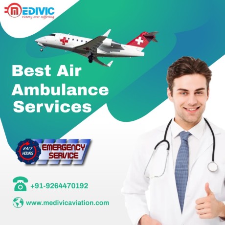 medivic-aviation-air-ambulance-services-in-dibrugarh-with-a-highly-professional-medical-team-big-0