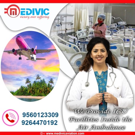 medivic-aviation-air-ambulance-service-in-bhubaneswar-with-life-support-medical-tools-big-0