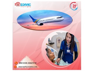 Medivic Aviation Air Ambulance Service in Allahabad with the Newest Technical Medical Tools