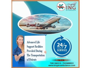 Utilize Air Ambulance Service in Delhi by King with Advanced Medical Provider