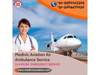 Medivic Aviation Air Ambulance Service in Chennai with a Specialized Medical Team