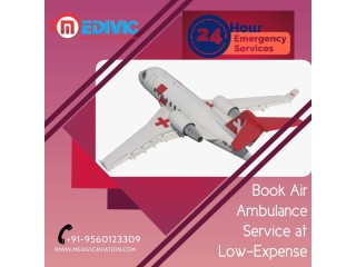 Medivic Aviation Air Ambulance Service in Gorakhpur with Well-Expert Medical Crew