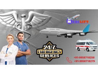 Hire Most Superior Reallocation by Medilift Air Ambulance in Patna