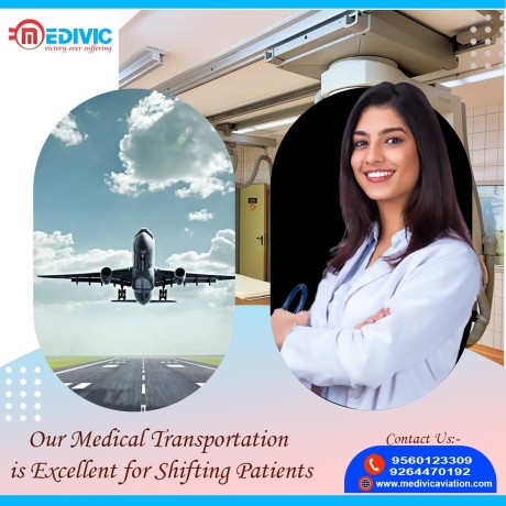 medivic-aviation-air-ambulance-service-in-guwahati-with-all-necessary-medical-equipment-big-0