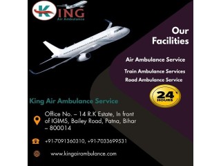 Pick Superior Air Ambulance Service in Ahmedabad with ICU Support