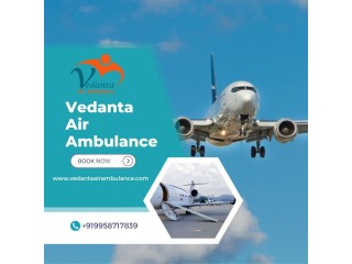 Vedanta Air Ambulance in Mumbai  Safe and Quick for Transportation