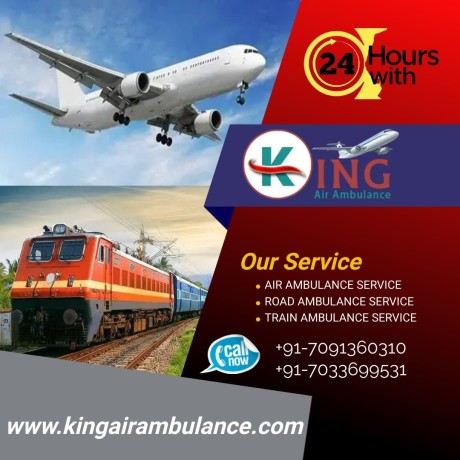 book-air-ambulance-service-in-cooch-behar-by-king-with-protected-bed-to-bed-facility-big-0